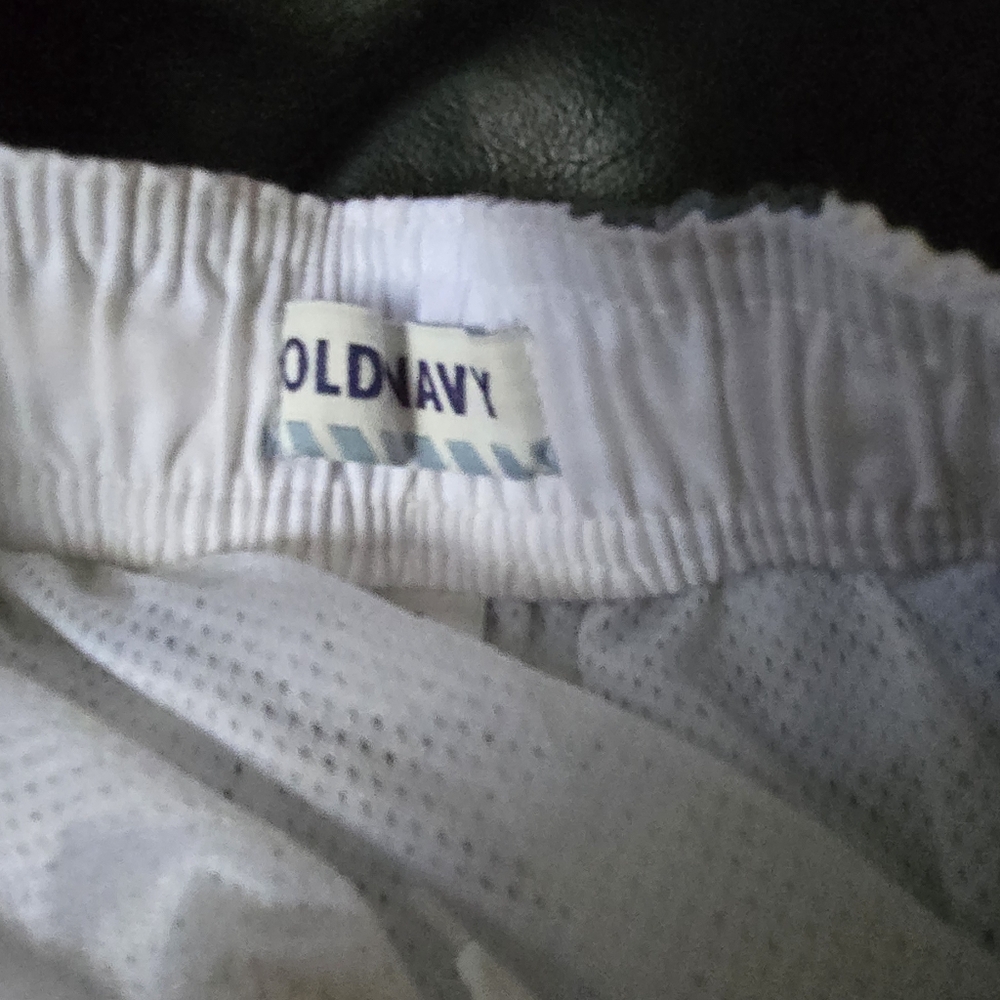 Old Navy Kids Swim Trunks - Black Gray/green Stripes SzM/8 - Picture 4 of 6